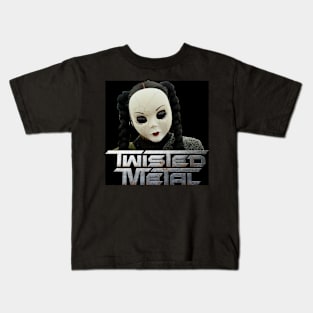 Twisted Metal series Sweet Tooth graphic design by ironpalette Kids T-Shirt